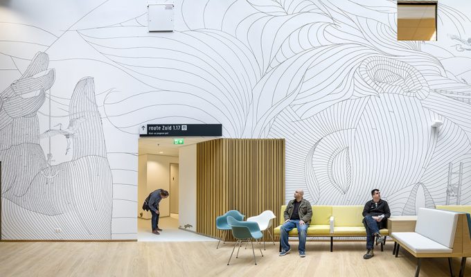 Zaans hospital wall graphics