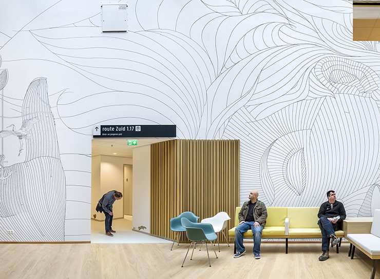 Zaans hospital wall graphics