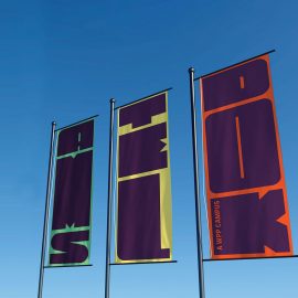 Amsteldock colorful banners