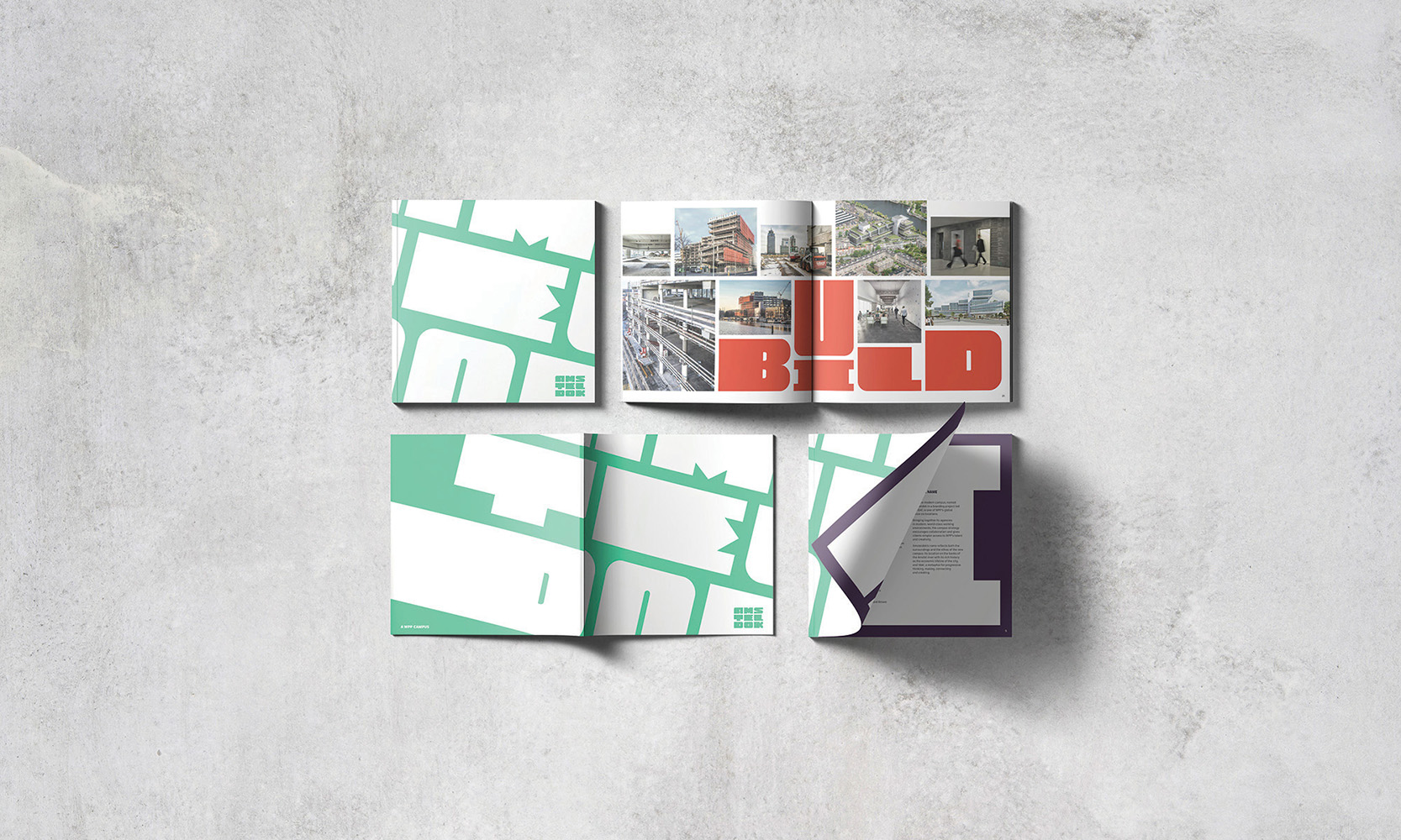Amsteldok building promotional booklet