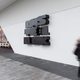 Amsteldok exterior wall mounted sign letters